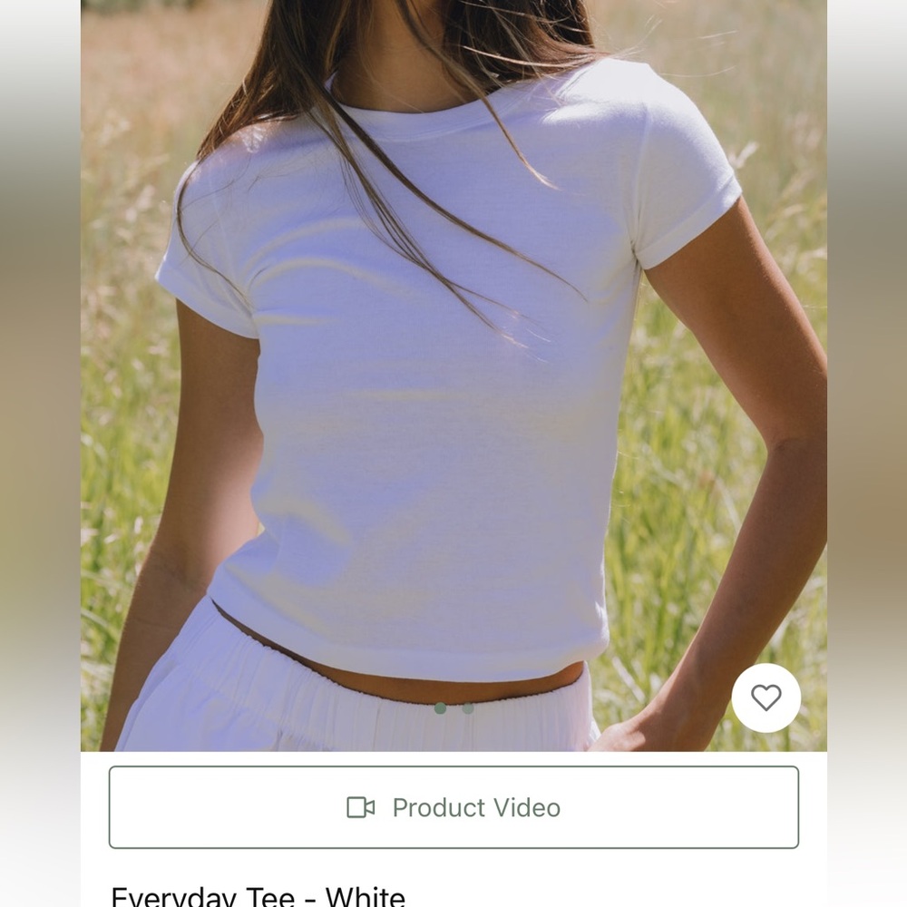 COPY - DAILY DRILLS EVERYDAY WHITE TEE